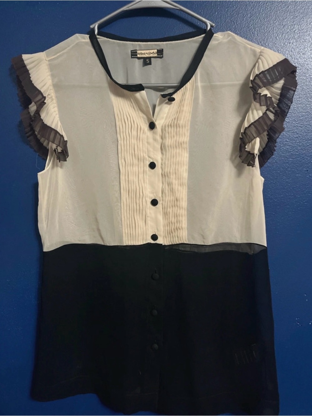 Rozae Nichols Sheer Blouse
